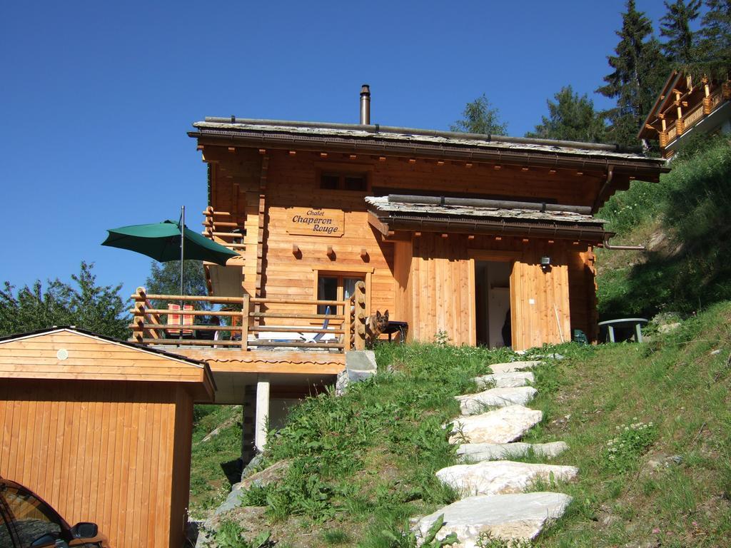 Chalet Chaperon Rouge Nendaz Eksteriør billede